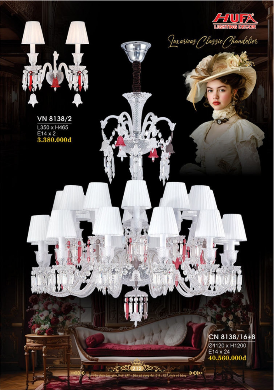 Bảng giá đèn trang trí HUFA